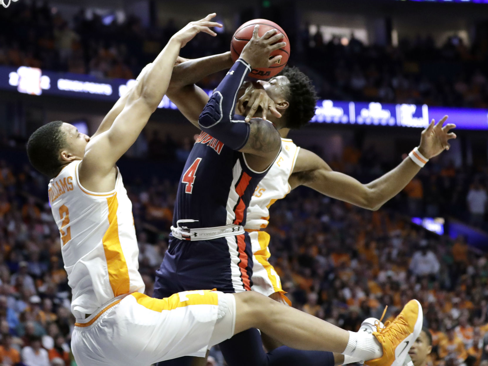 Auburn vs. Tennessee, SEC Tournament championship